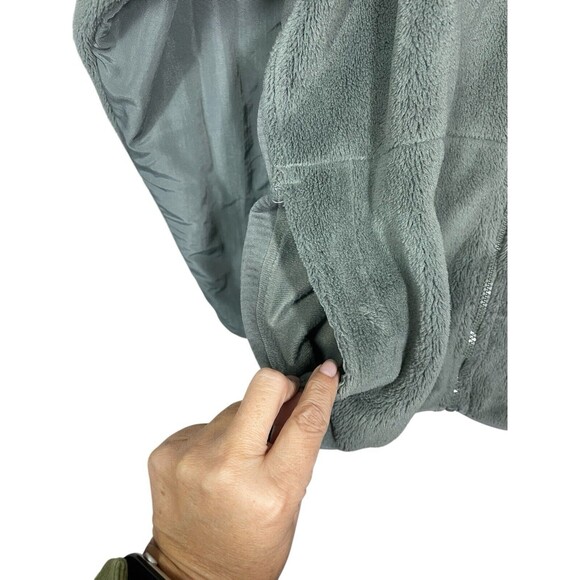 US Military Gen III Polartec Cold Weather Fleece Jacket Mens Large‎ Reg Green - Picture 3 of 11